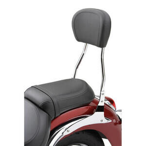 Cobra - 02-7745 - Standard Round Sissy Bar, Chrome